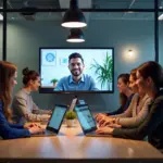 Современная удалённая работа с использованием Zoom Яндекс.Телемост и SberJazz на ноутбуках и планшетах